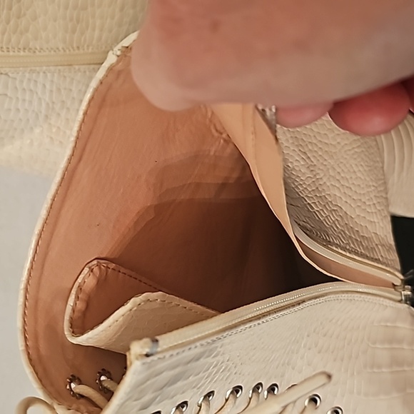 Faux Gator Ankle Boots - Picture 2 of 4